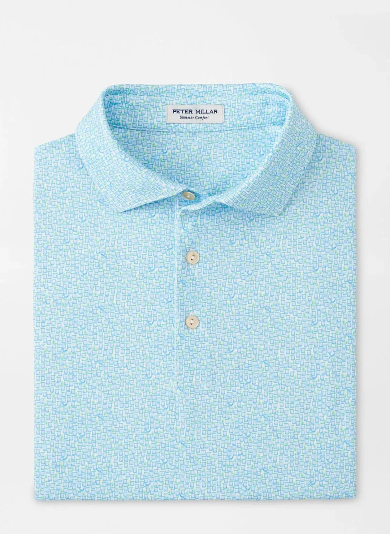 MEZCAL PERFORMANCE JERSEY POLO - WHITE
