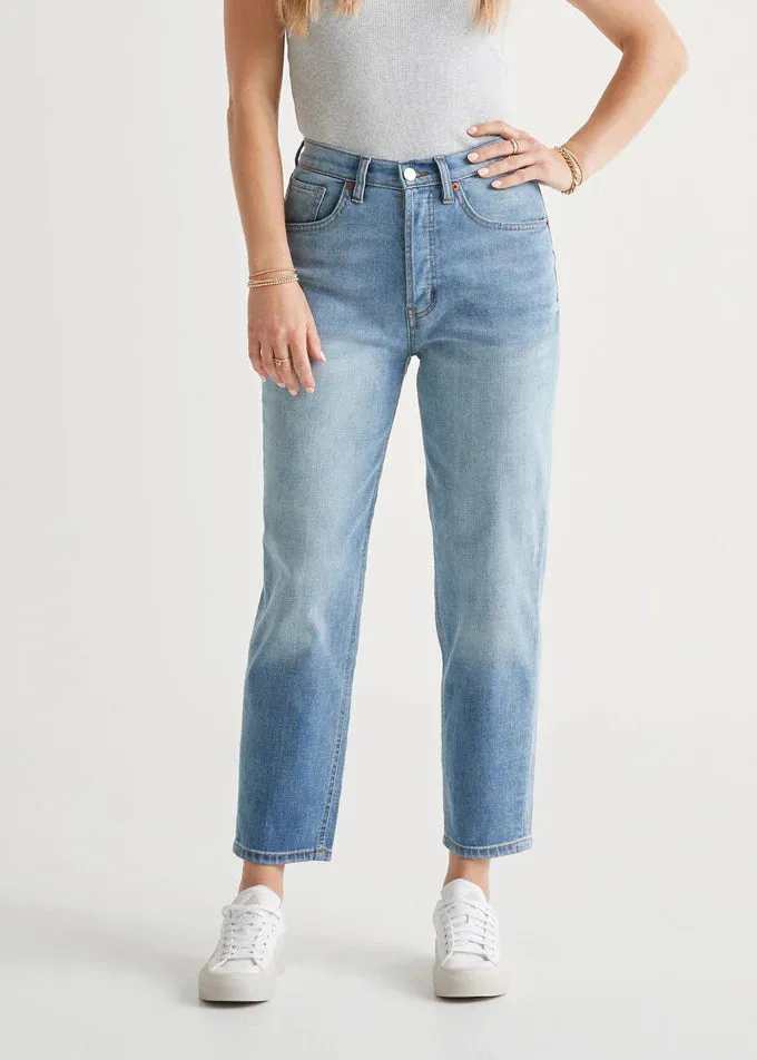 Midweight Denim High Rise Arc in Vintage Tint