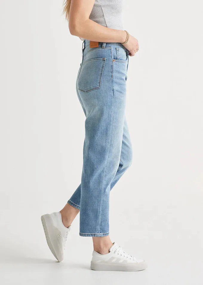 Midweight Denim High Rise Arc in Vintage Tint