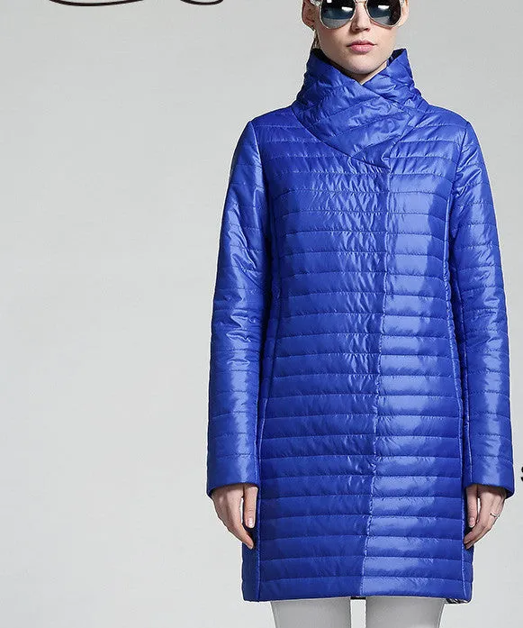 MIEGOFCE spring jacket women winter coat women's clothing warm outwear Cotton-Padded long Jacket coat Slim trench coat