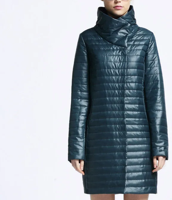 MIEGOFCE spring jacket women winter coat women's clothing warm outwear Cotton-Padded long Jacket coat Slim trench coat