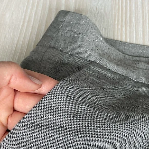 Milly pleated grey shorts size 8