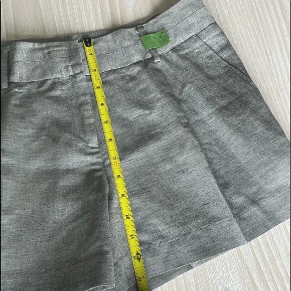 Milly pleated grey shorts size 8