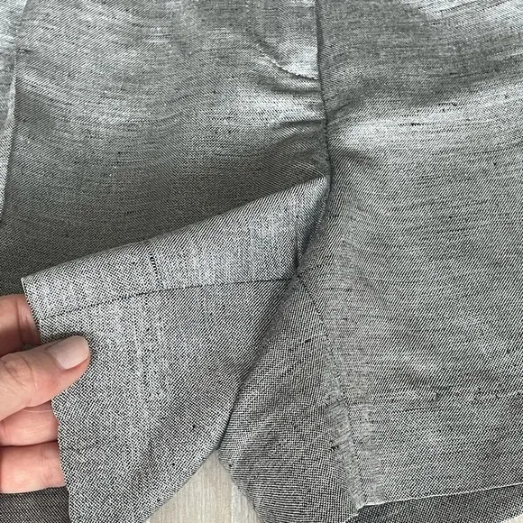 Milly pleated grey shorts size 8
