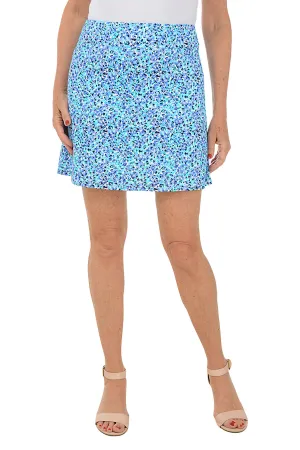 Mini Flowers Cooling UPF50  Double Pocket Skort