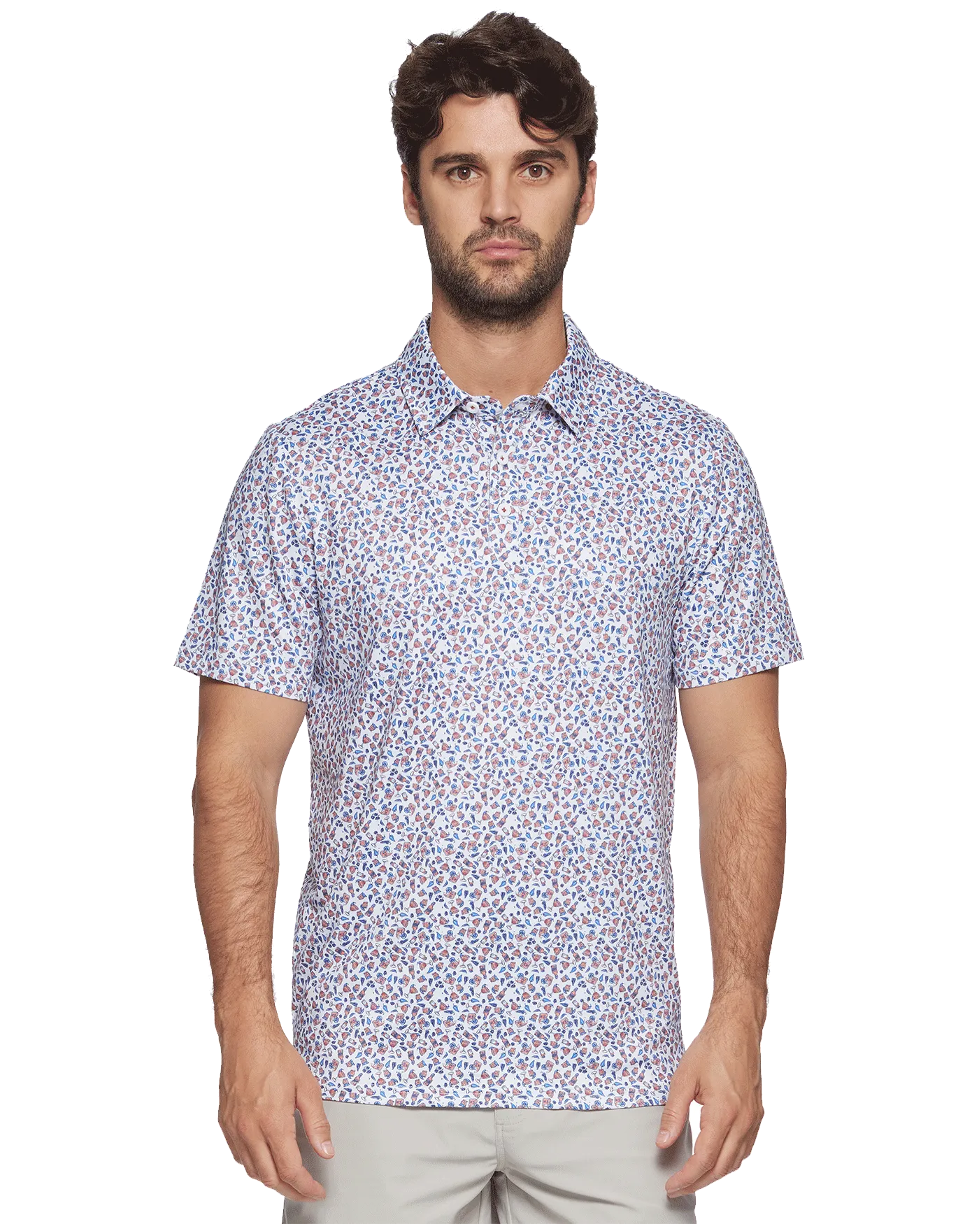 MVP FRISCO MARGARITA PRINT POLO