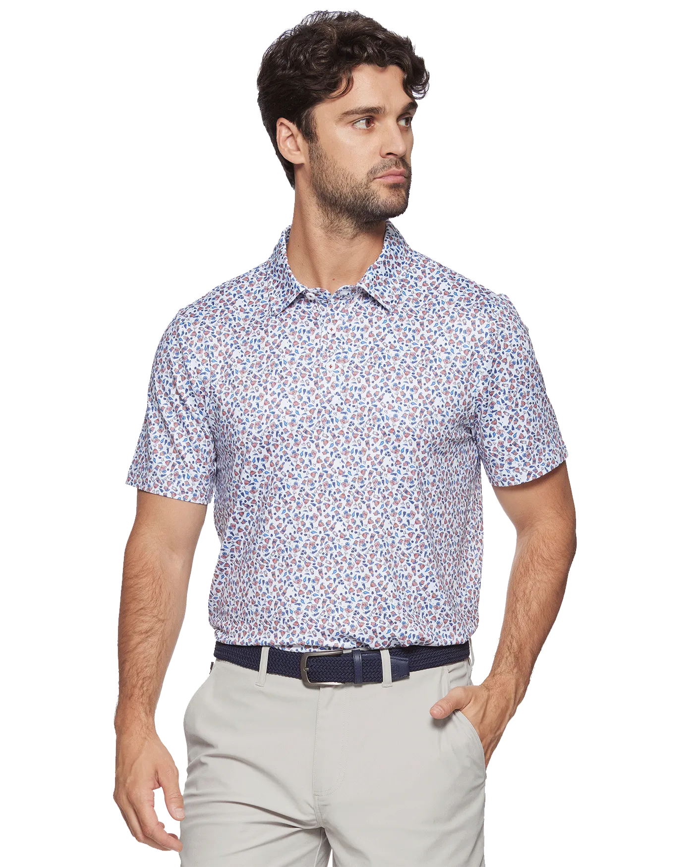 MVP FRISCO MARGARITA PRINT POLO