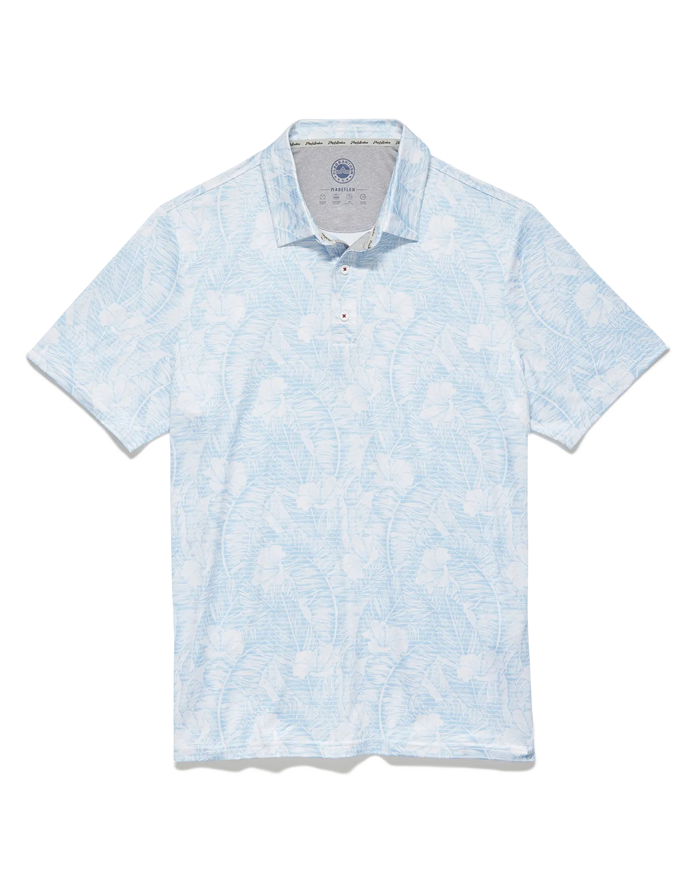 MVP MONTAUK BOTANICAL PRINT POLO