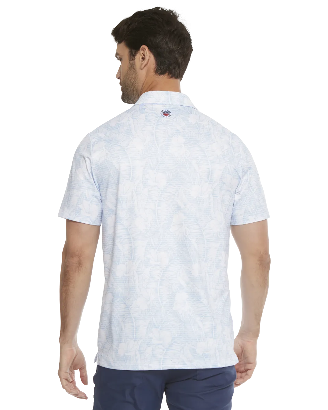 MVP MONTAUK BOTANICAL PRINT POLO