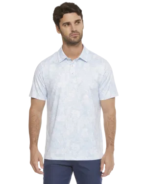 MVP MONTAUK BOTANICAL PRINT POLO