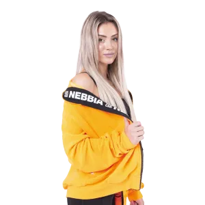 Nebbia Neon Energy Oversized Hoodie 682 - Orange