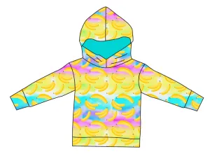 Neon Bananas Oversized Hoodie