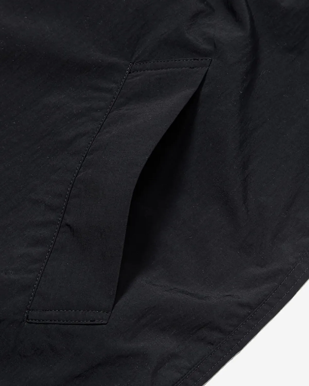 Neutral Hooded Blouson - Off Black