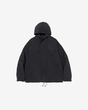 Neutral Hooded Blouson - Off Black