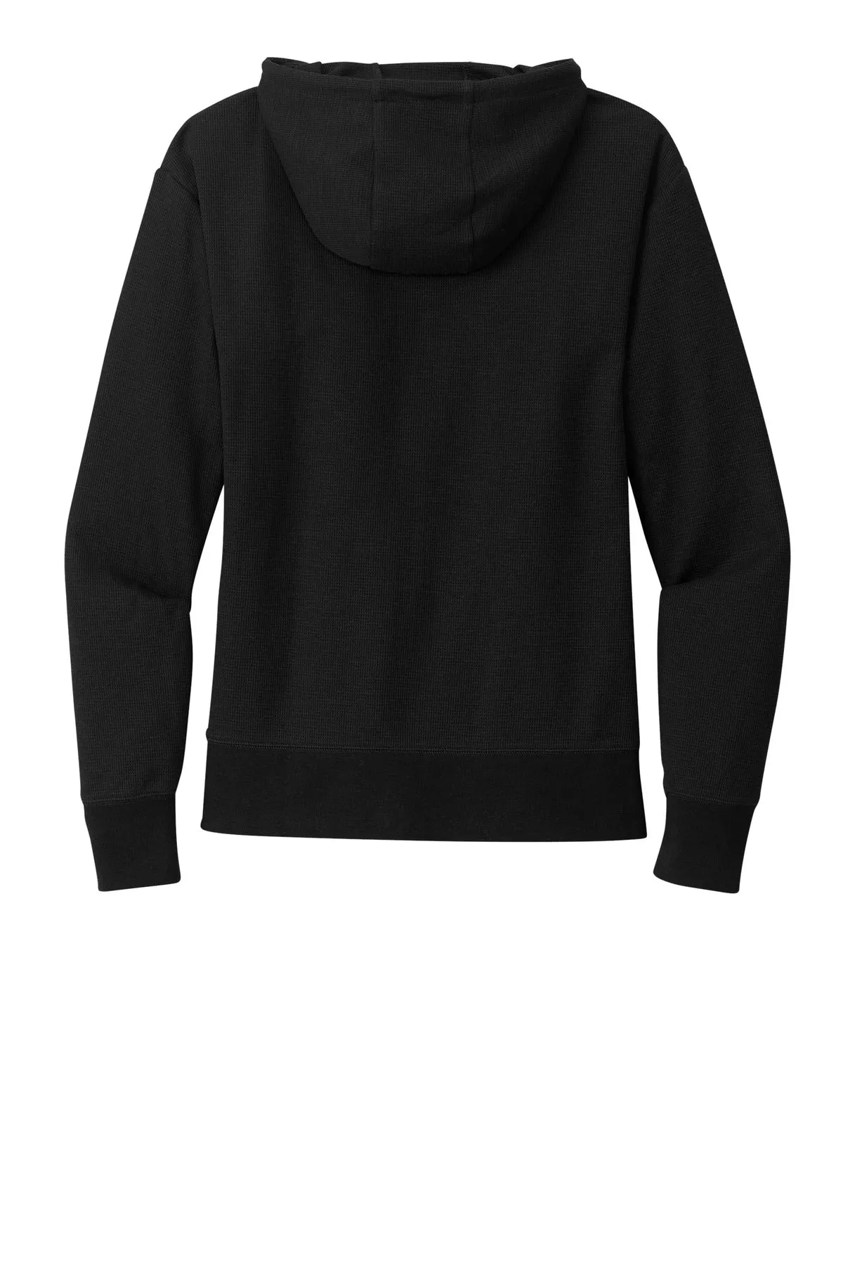 New Era Women's Thermal Full-Zip Hoodie LNEA141 Black