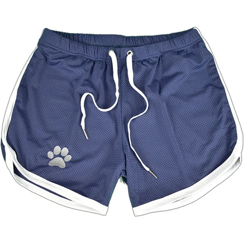 New Grids Men's breathable  Quick-Drying Bodybuilding Fitness  Shorts