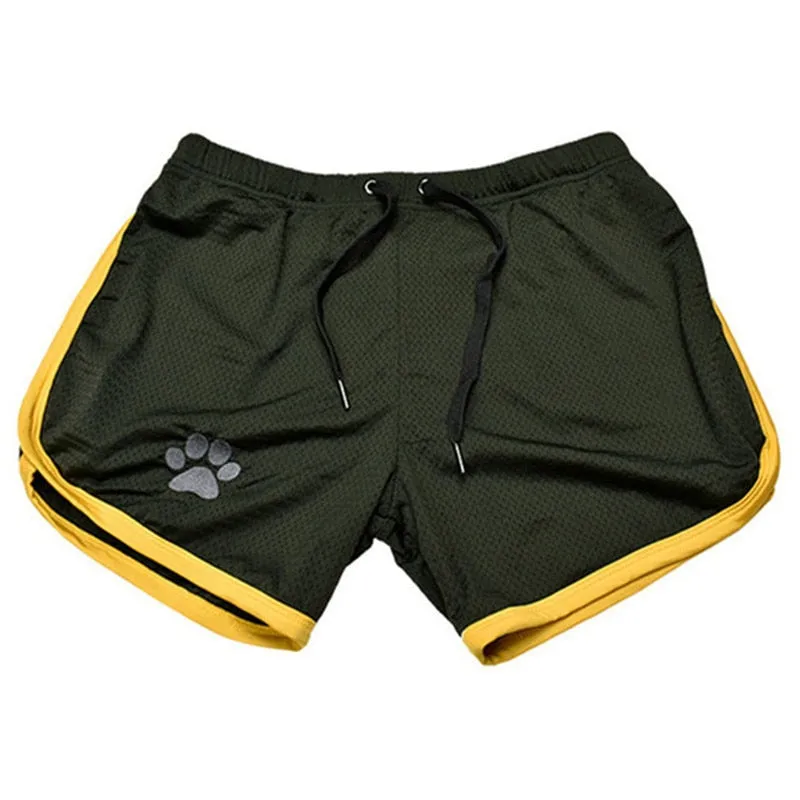 New Grids Men's breathable  Quick-Drying Bodybuilding Fitness  Shorts
