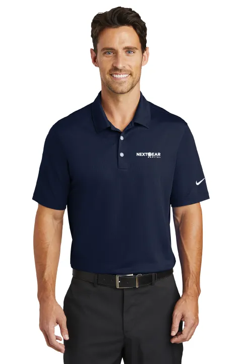 New Member Nike Dri-FIT Vertical Mesh Polo