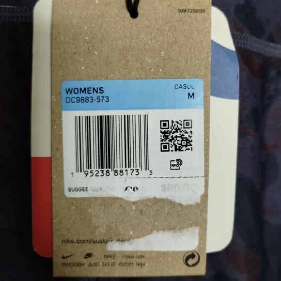 NIKE ACG Dri-Fit Crater Lookout Bike Shorts Women's Size Medium DC9883