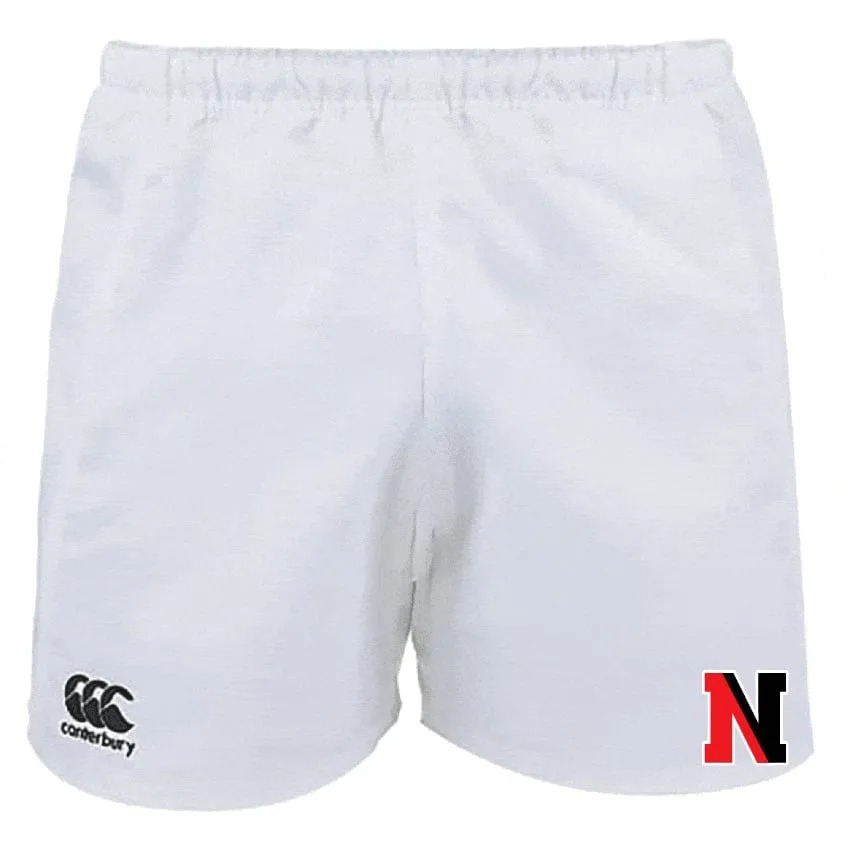 Northeastern University Rowing Advantage Rugby Shorts by Canterbury