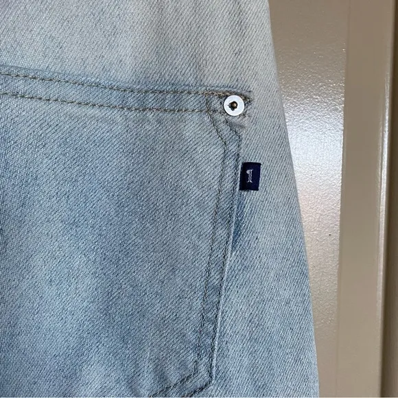 NWT Anthropologie Pilcro The Joey High-Rise Relaxed Jeans Light Denim 27