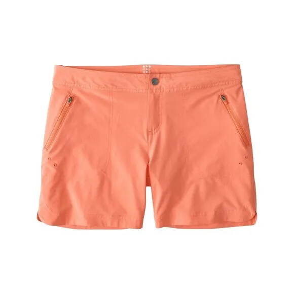 NWT Title Nine Rogue 5&quot; Shorts Women's 6 Hot Pink UPF 50 Quick Dry $65 HTF Color
