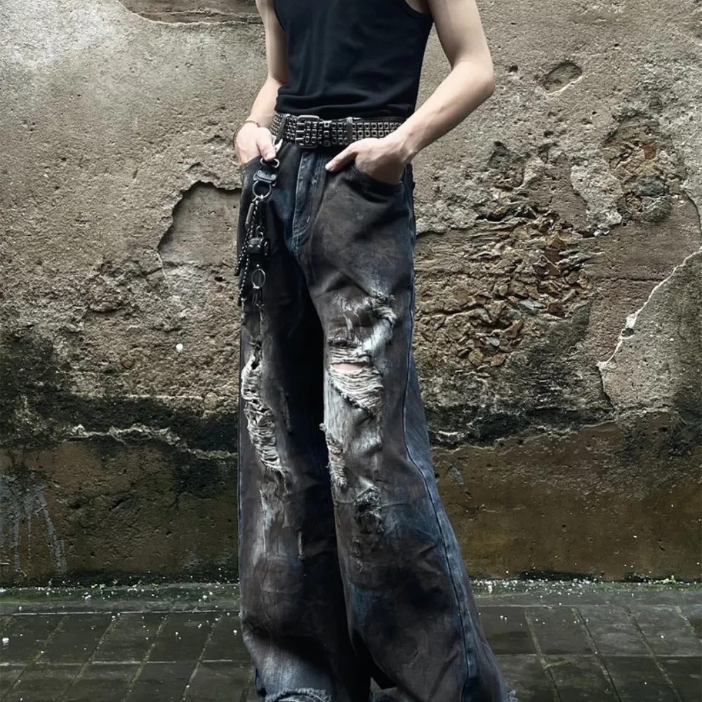 Old worn out jeans