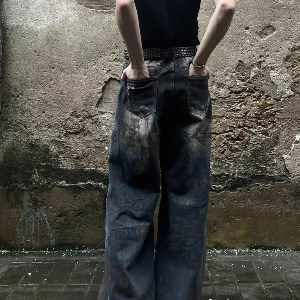 Old worn out jeans