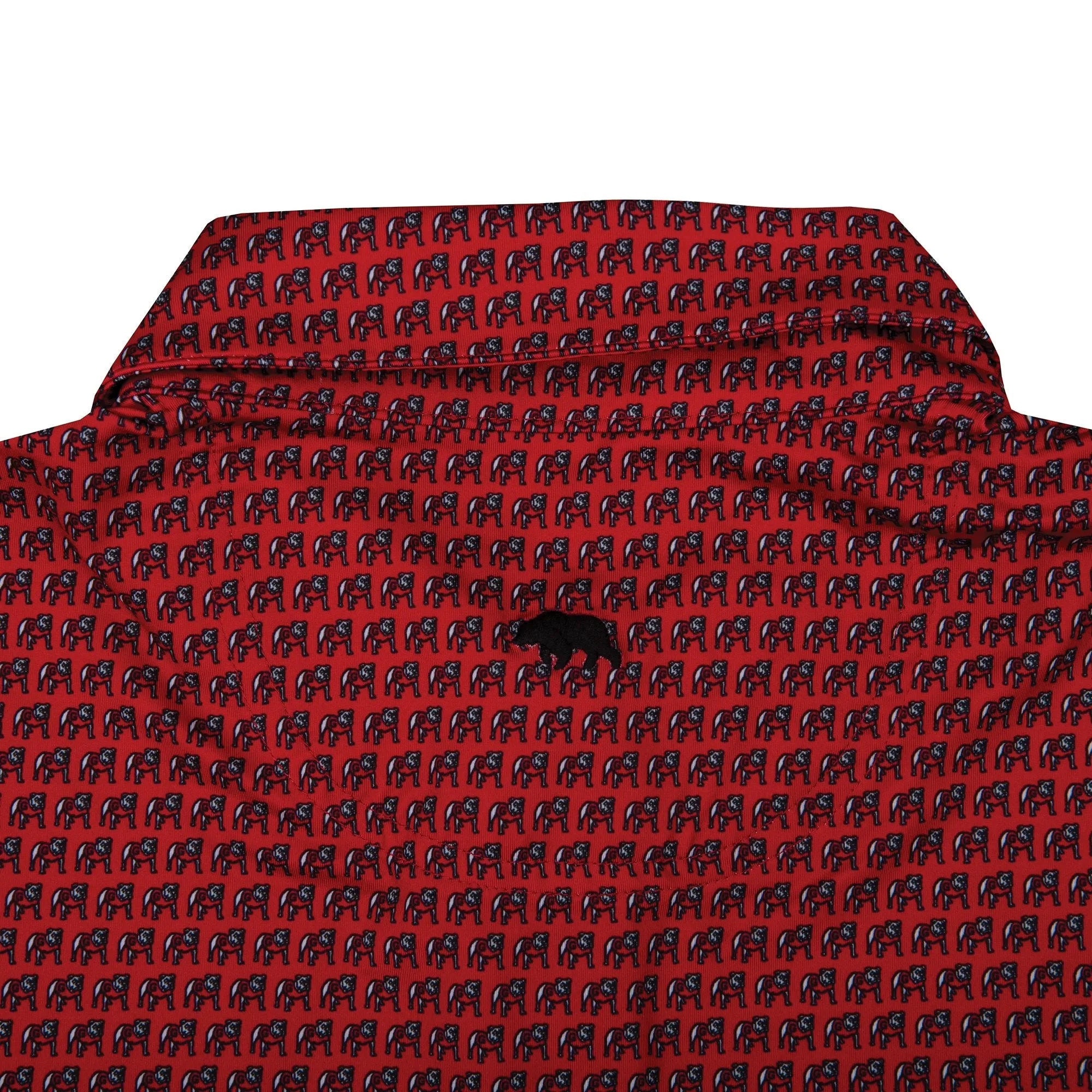 ONWARD RESERVE STANDING BULLDOG PRINTED POLO - RED
