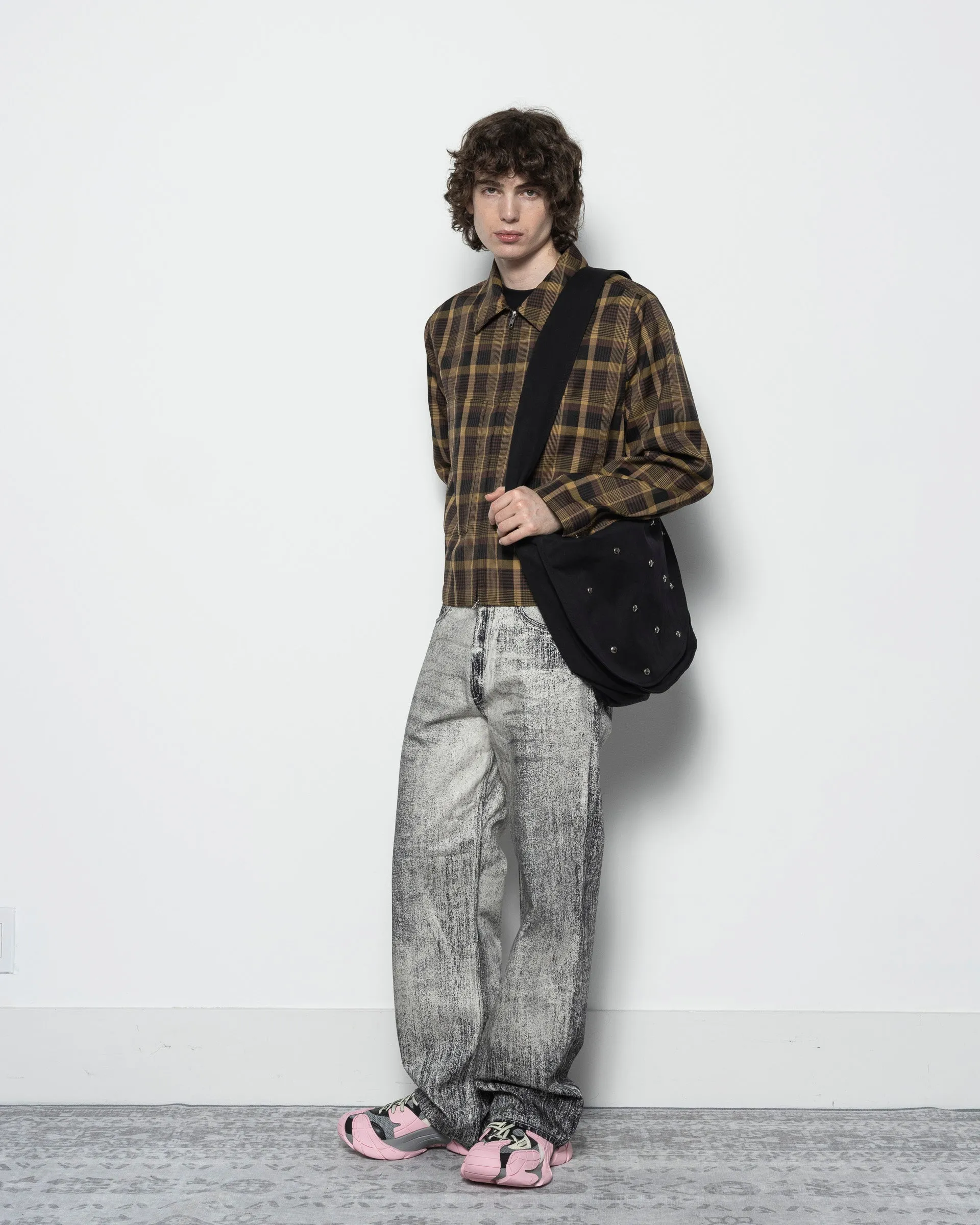 Paint Denim Jeans in Faded Black