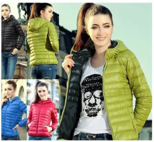Parkas Female Down Jacket Women Coat Color Overcoat Women Jacket Parka