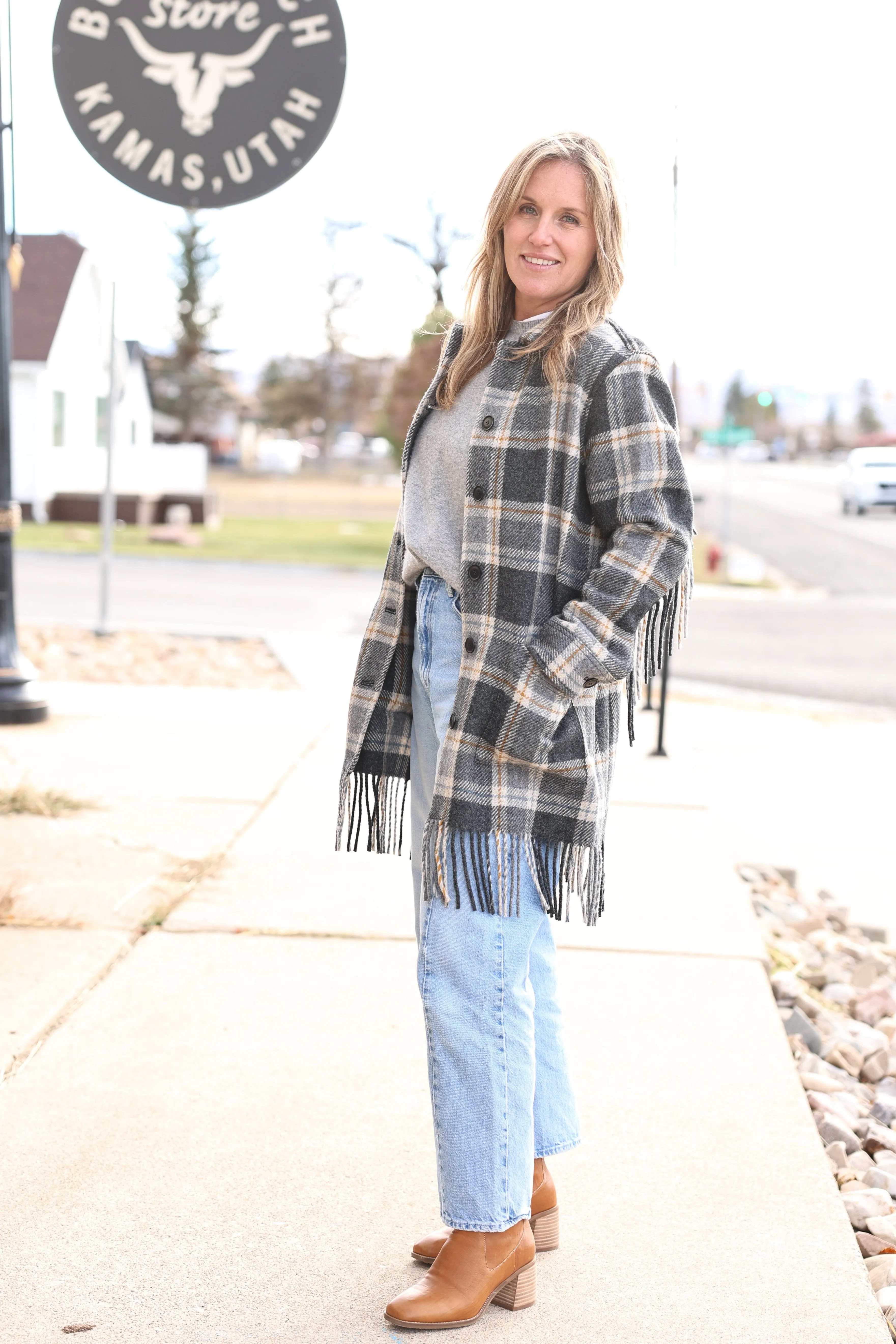 Pendleton Jolene Wool Fringe Jacket