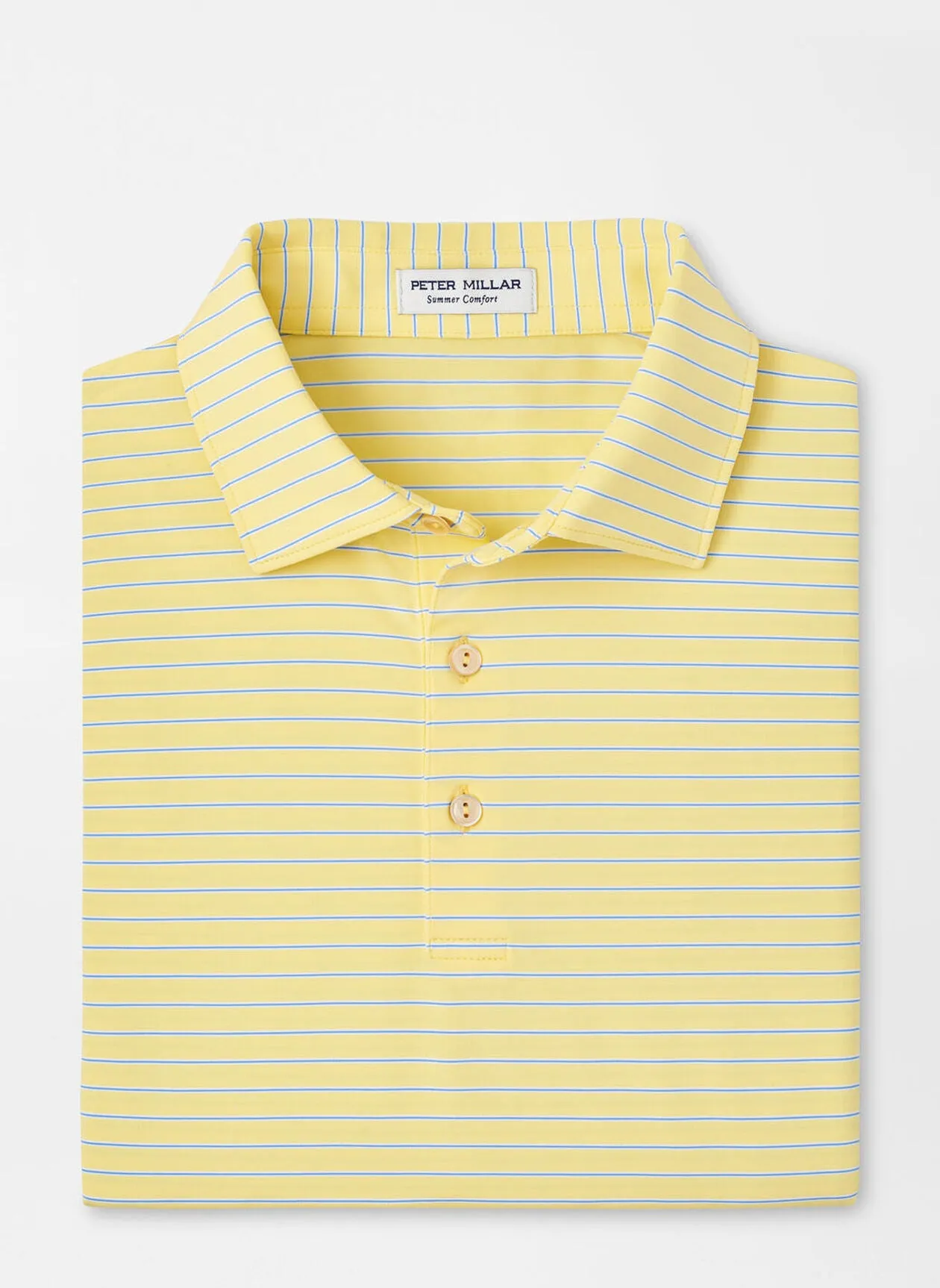 Peter Millar Mens Classic Fit Drum Performance Polo - COLADA