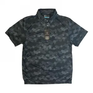 Pga Tour Men's Golf Performance 3 Button Placket Polo Shirt PVKSCH0H8SA