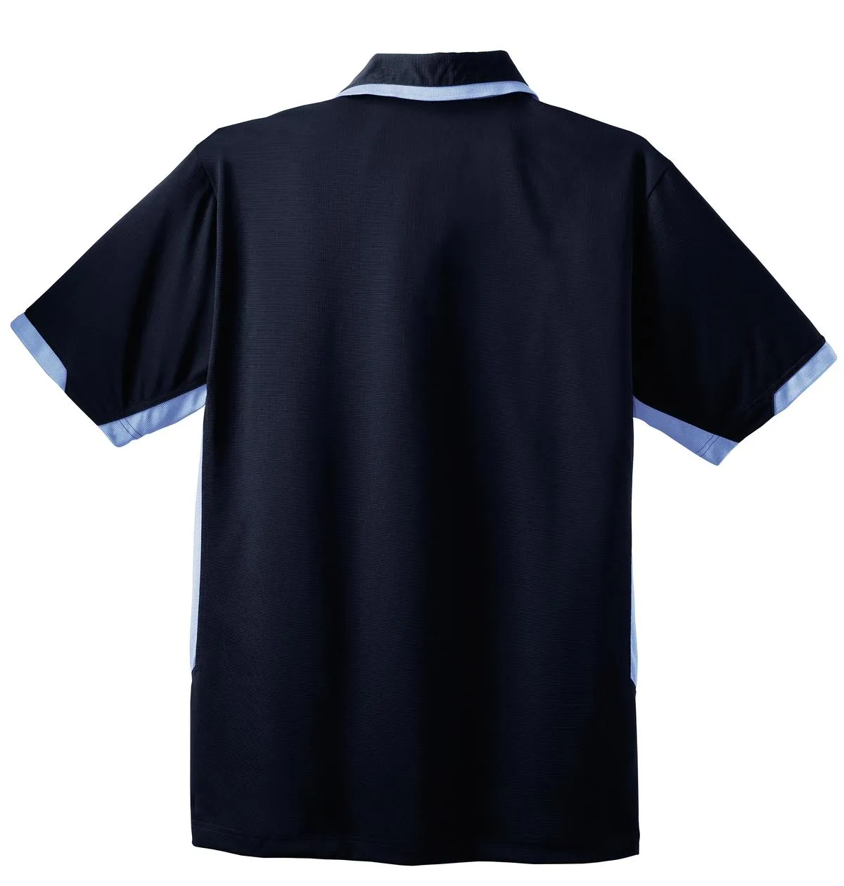 Port Authority Dry Zone Colorblock Ottoman Polo. K524 Navy/ Blue Lake