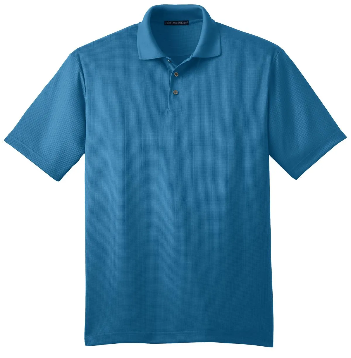 Port Authority Performance Fine Jacquard Polo. K528 Ocean Blue