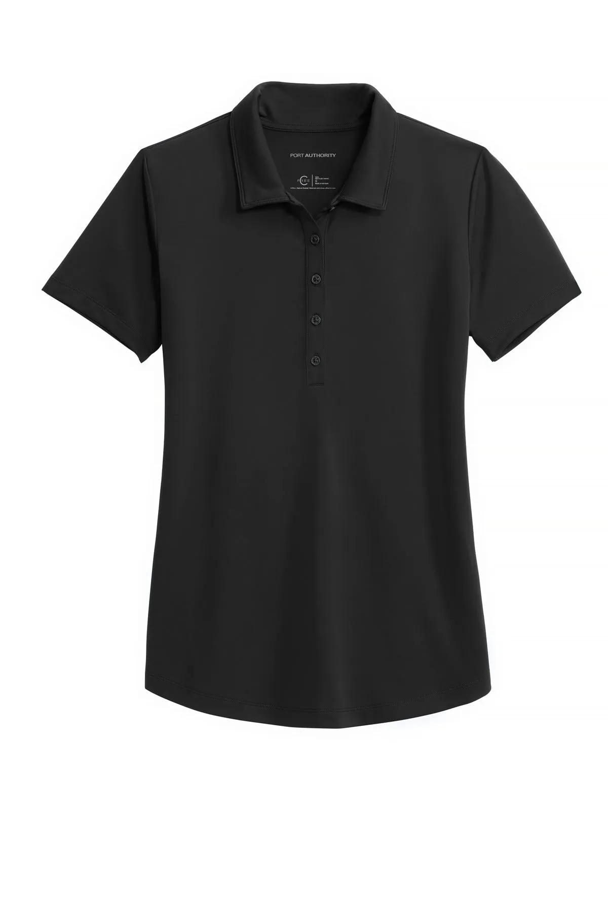 Port Authority Women's C-FREE Snag-Proof Polo LK864 Deep Black