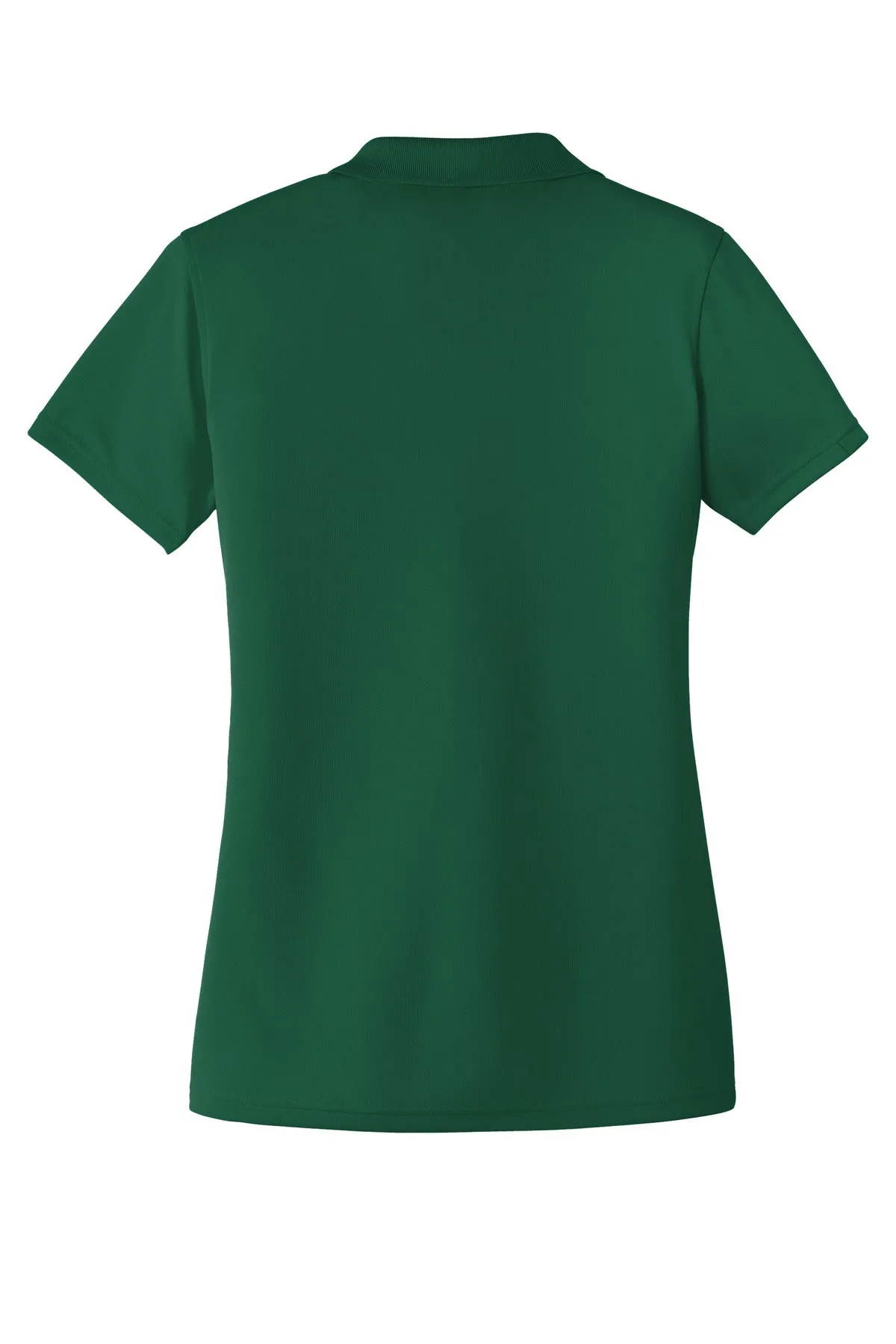Port Authority Women's Dry Zone UV Micro-Mesh Polo. LK110 Deep Forest Green