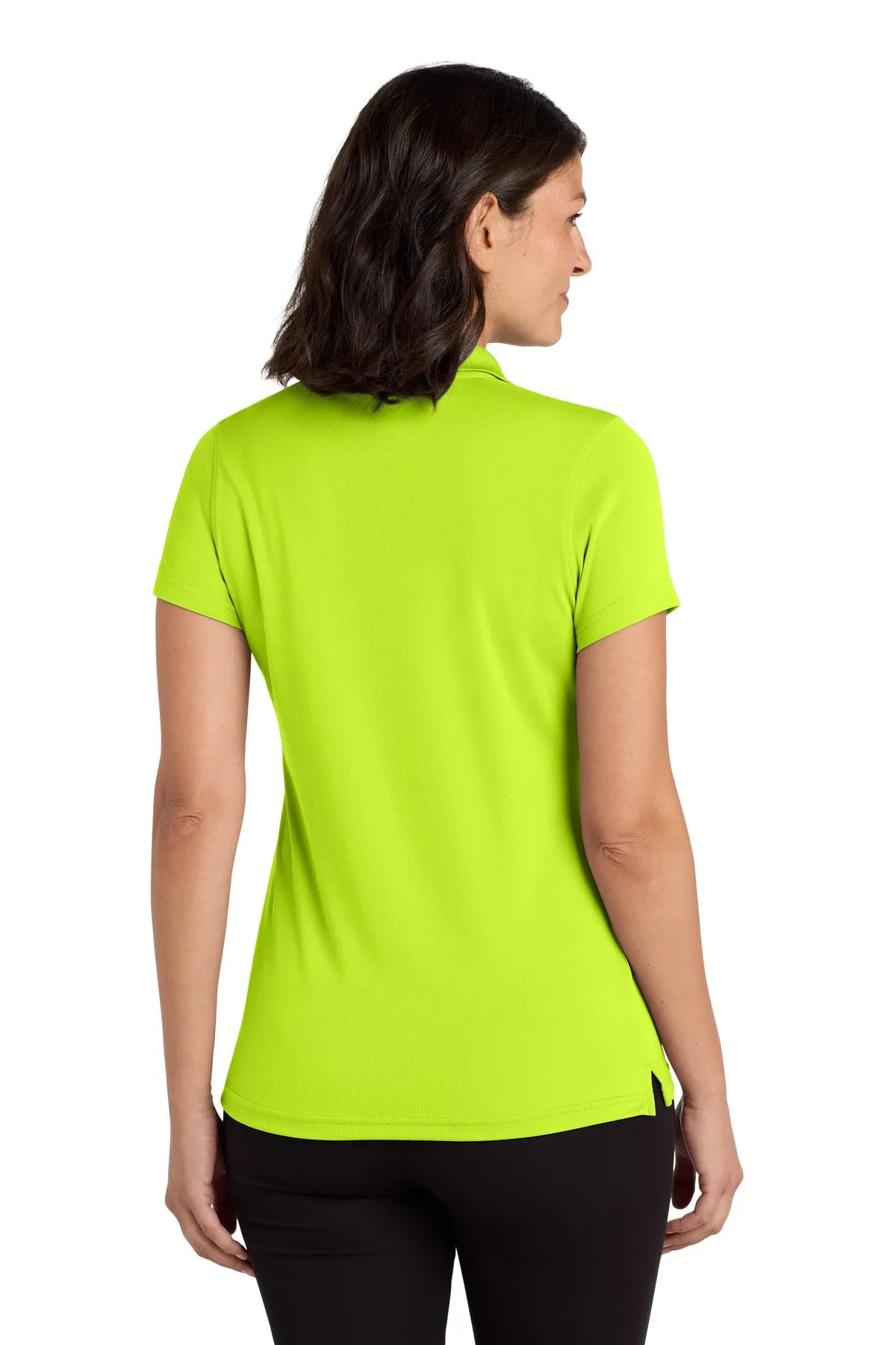 Port Authority Women's Dry Zone UV Micro-Mesh Polo. LK110 Safety Yellow