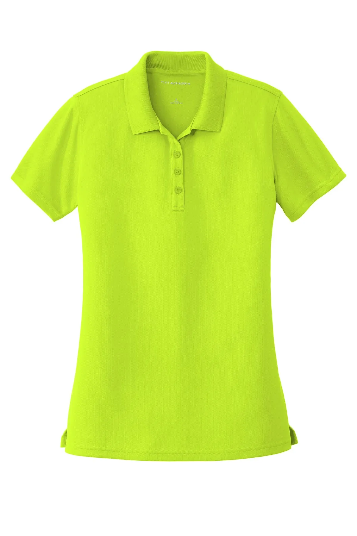 Port Authority Women's Dry Zone UV Micro-Mesh Polo. LK110 Safety Yellow