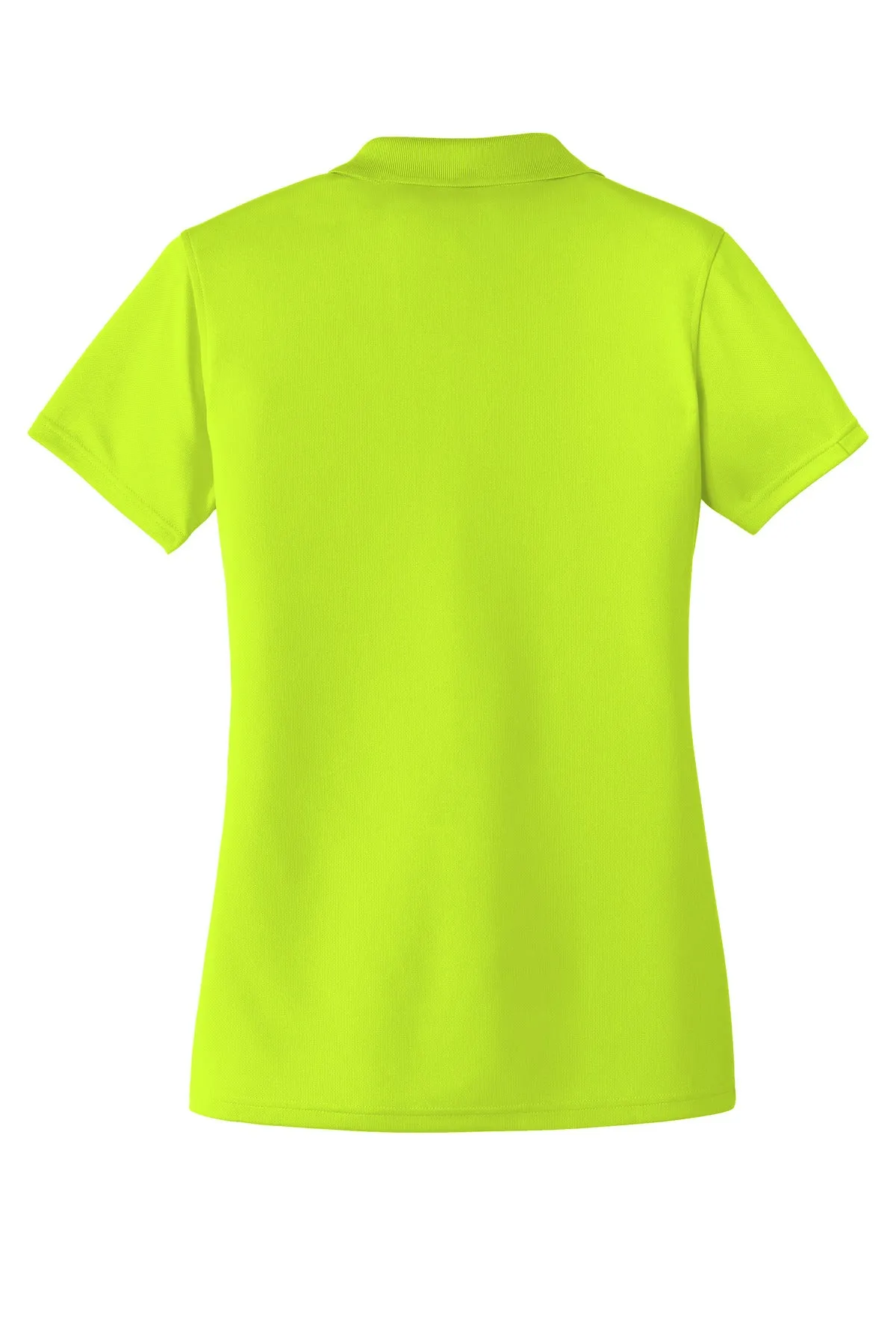 Port Authority Women's Dry Zone UV Micro-Mesh Polo. LK110 Safety Yellow