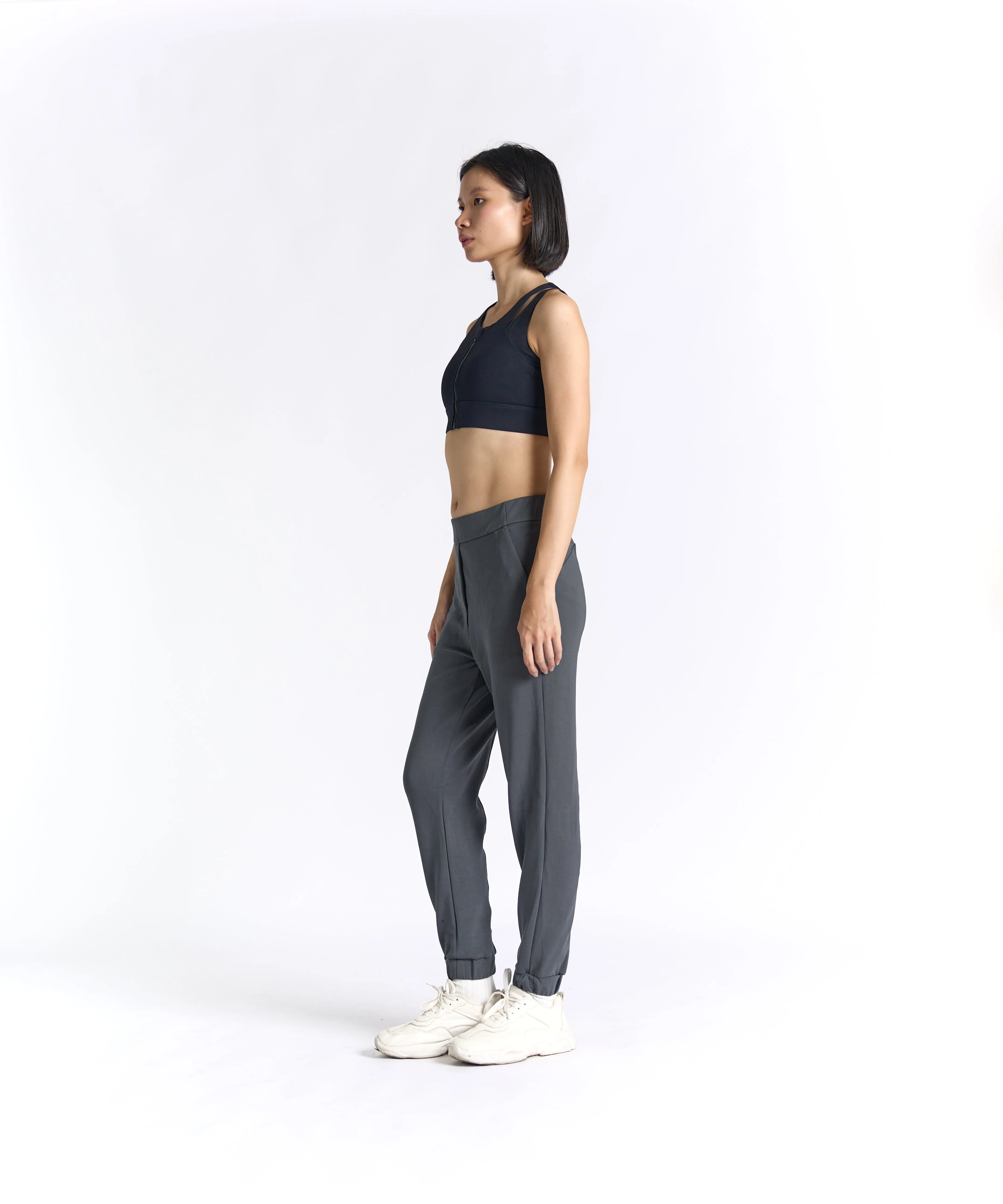 PowerForm Full-Zip Longline Bra (with built in pads)