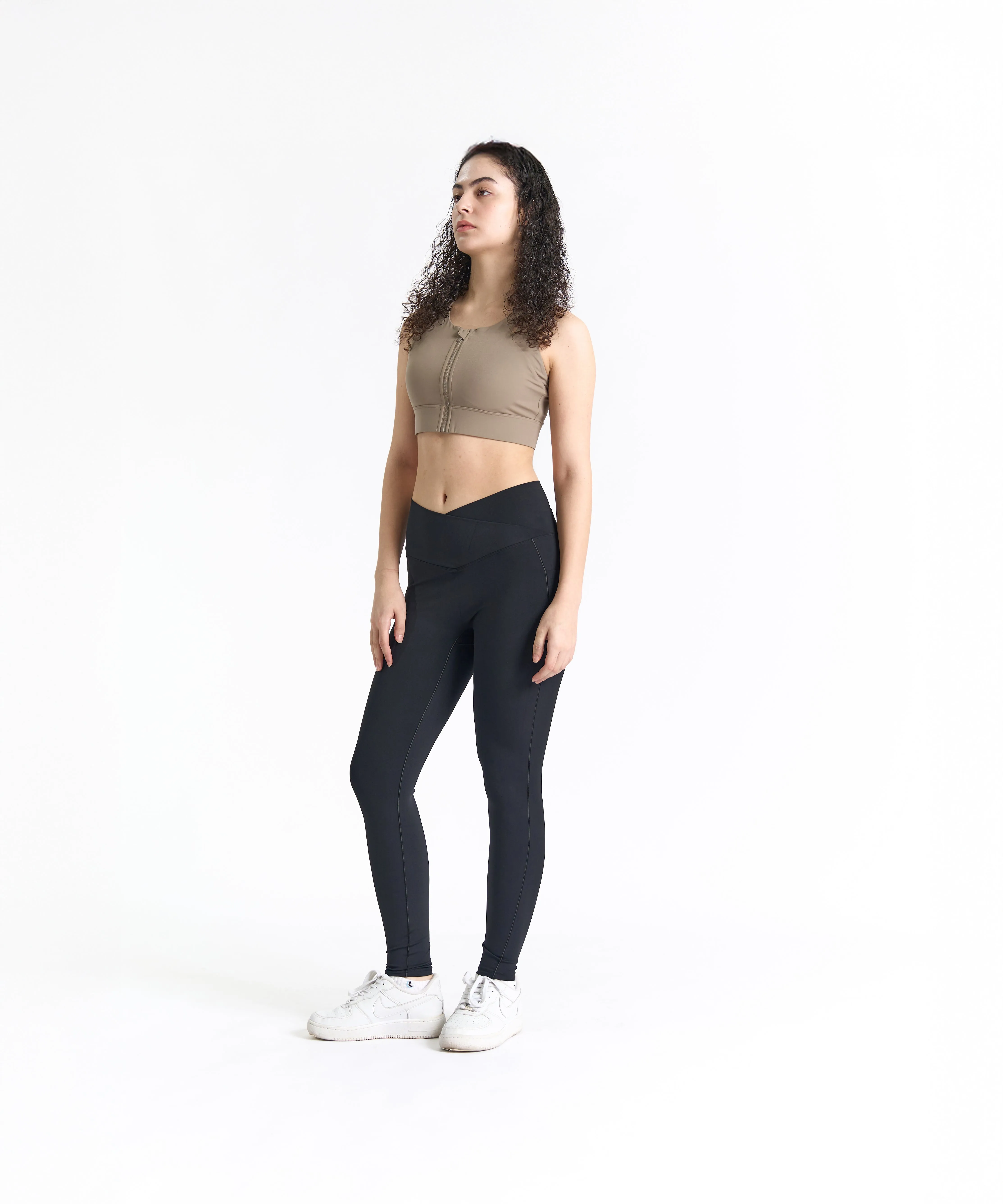 PowerForm Full-Zip Longline Bra (with built in pads)