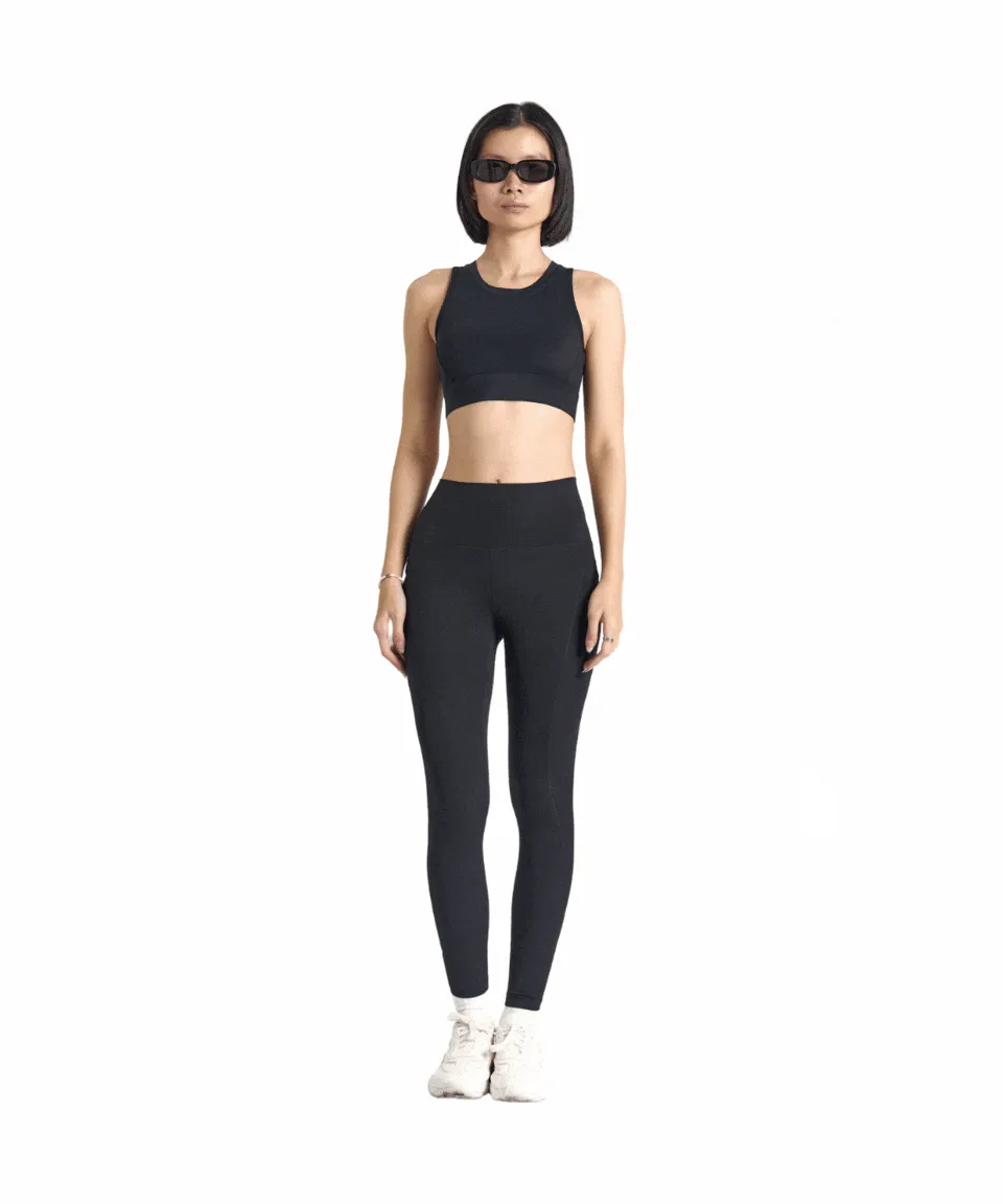 PowerForm Lycra Longline Clasp Bra (with built in pads)