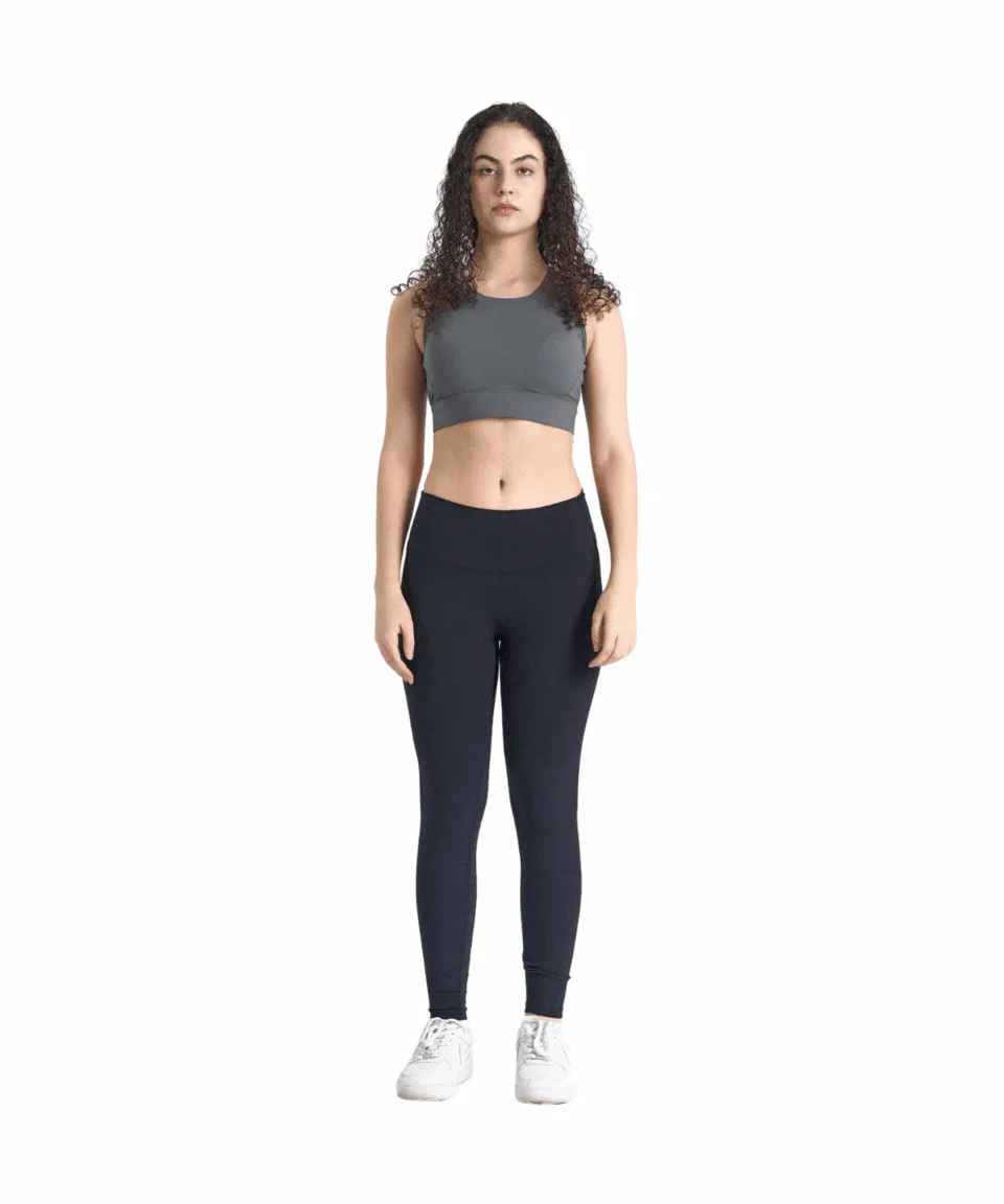 PowerForm Lycra Longline Clasp Bra (with built in pads)