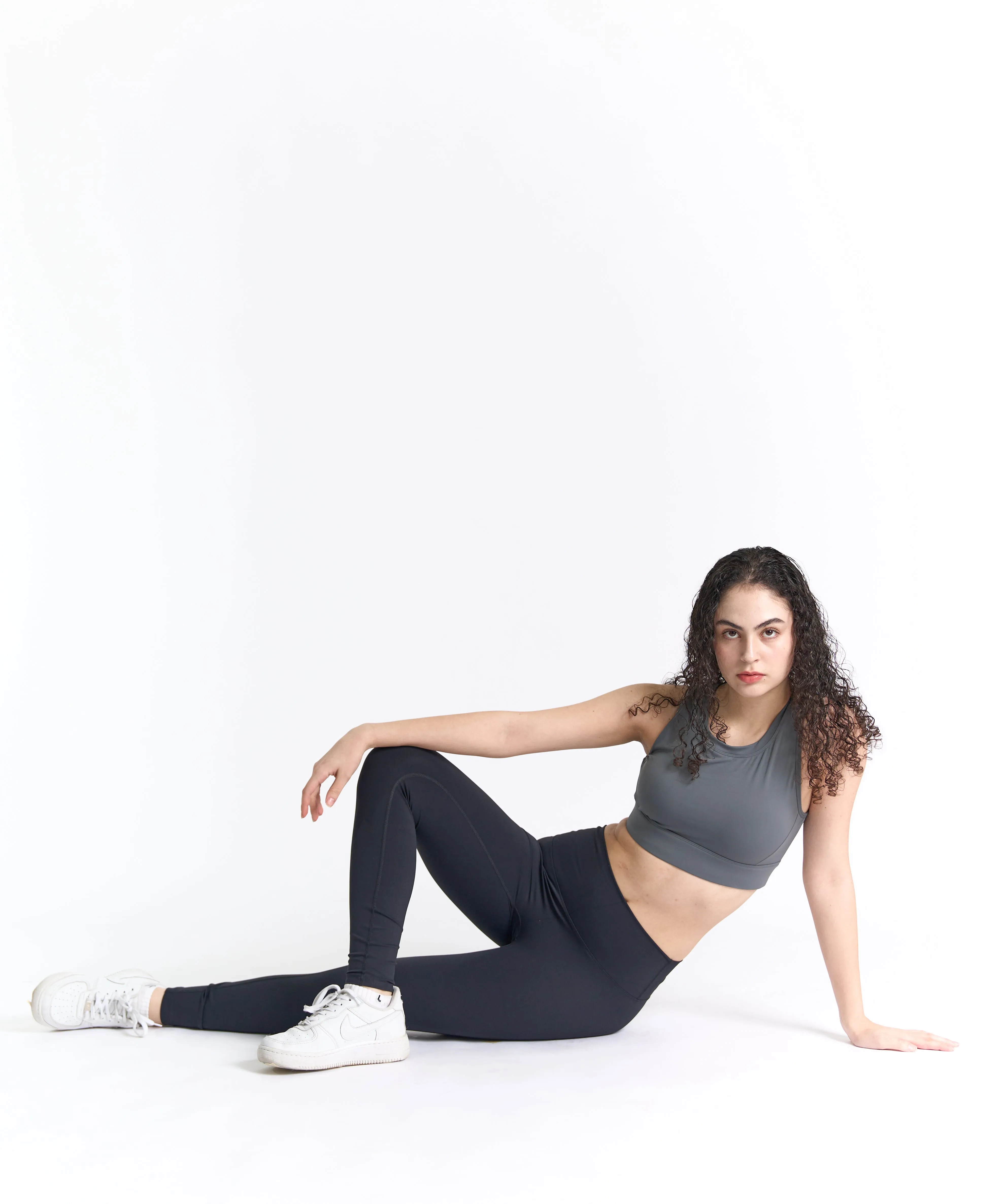 PowerForm Lycra Longline Clasp Bra (with built in pads)