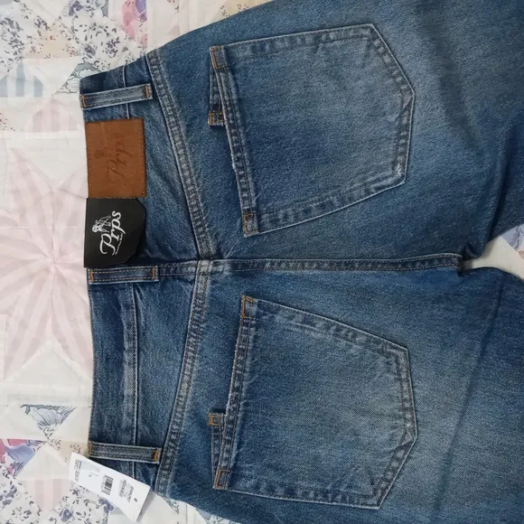 PRPS Delorean Mid Regular Fit Jeans Distressed NWT. Size 24