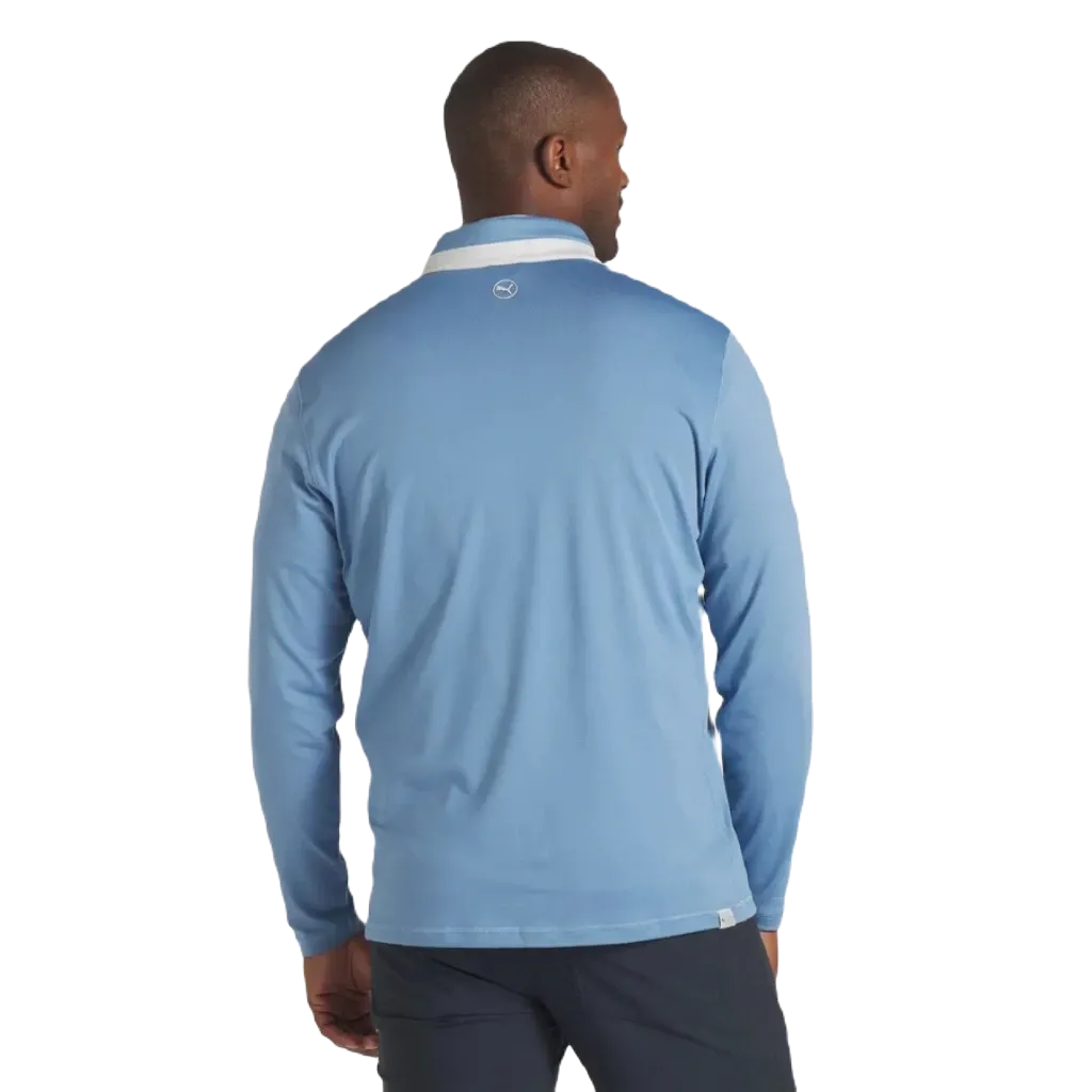 Puma Lightweight Golf 1/4 Zip - Blue