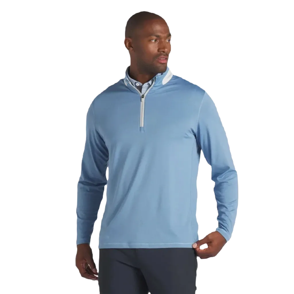 Puma Lightweight Golf 1/4 Zip - Blue