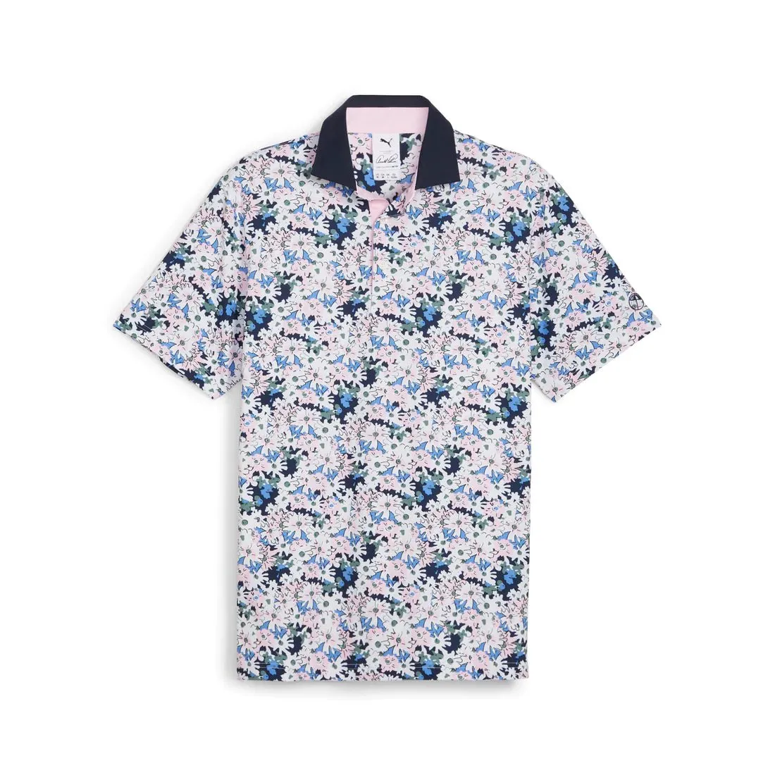 Puma Men's AP Floral Golf Polo